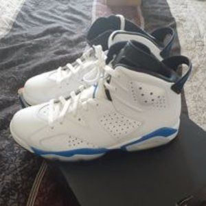 AIR JORDAN 6 SPORT BLUE SZ 10.5